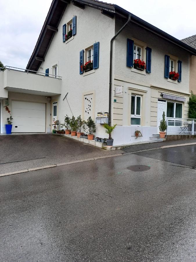 Les Hirondelles, Appartement De Vacances Avec Terrasse Et Coin Grillades Granges Exteriér fotografie